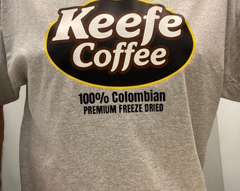 Keefe Coffee Grey Recovery Idiot Shirt