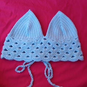 Crochet crop top