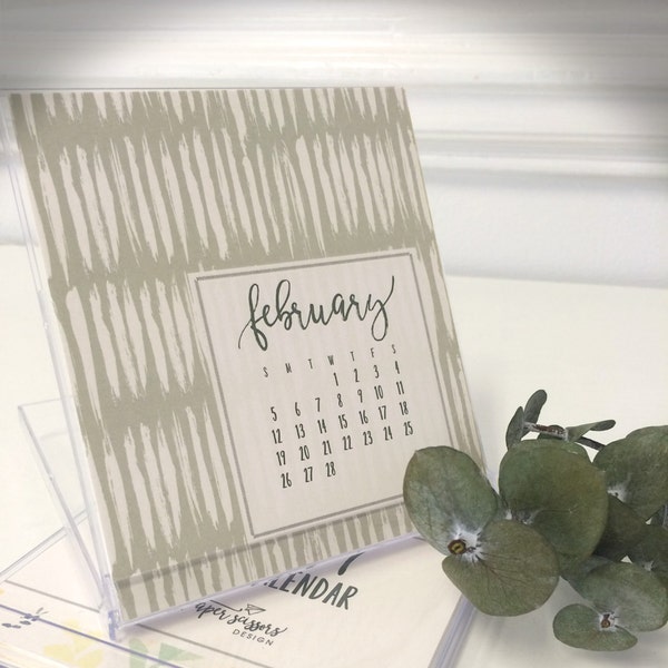 Refill Desktop Calendar Etsy