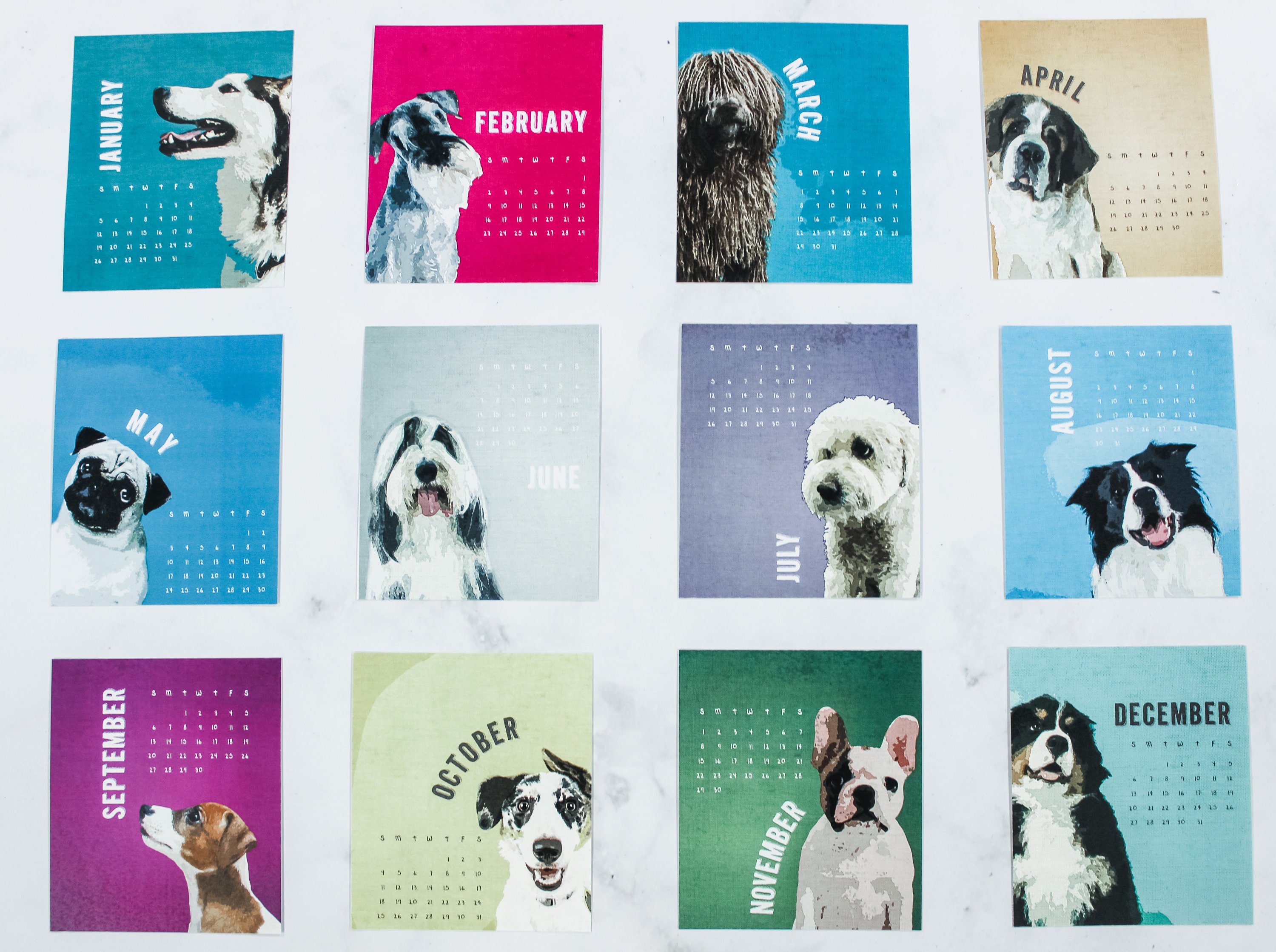 2022 Desktop Dog Calendar | Etsy Österreich