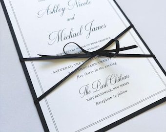 CUSTOM LISTING with mail back RSVP Cards