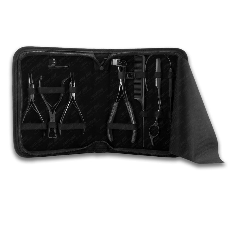 Pilers And Razor Hand-assembled Hair Extension Tool Kit for Stylists | Micro Bead Pliers ...