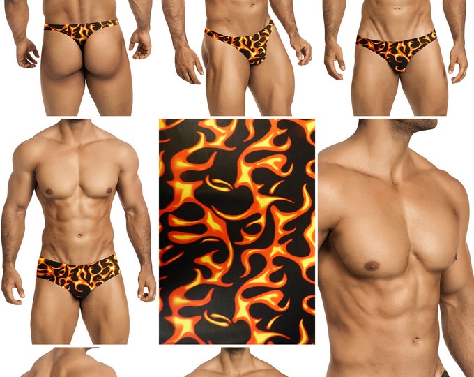 Great Balls of Fire Swimsuits for Men by Vuthy Sim in 7 Styles - 183