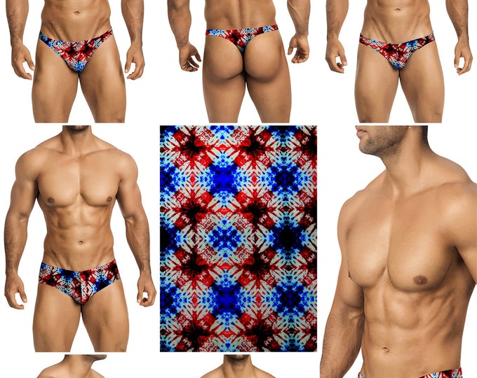 Patriotic Kaleidoscope in 7 Styles for Men by Vuthy Sim - 320