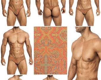 Brocade Swimsuits for Men in 7 Styles by Vuthy Sim - 370