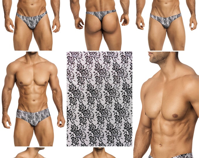 Honeycomb Swimsuits for Men in 7 Styles by Vuthy Sim - 346