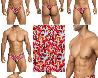 Crawfish Swimsuits for Men in 7 Styles by Vuthy Sim - 366