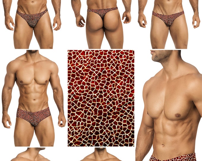 Giraffe Swimsuits for Men in 7 Styles by Vuthy Sim - 353