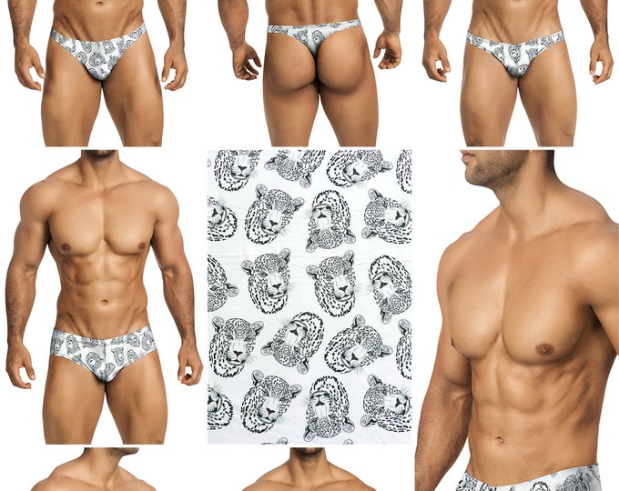 Leopard Swimsuits for Men in 7 Styles by Vuthy Sim - 345