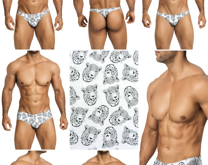 Leopard Swimsuits for Men in 7 Styles by Vuthy Sim - 345