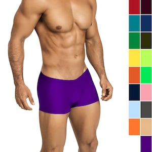 Men's Swim Squarecut in 32 Solid Colors by Vuthy Sim