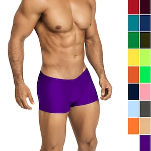 Men&#39;s Swim Squarecut in 34 Solid Colors by Vuthy Sim