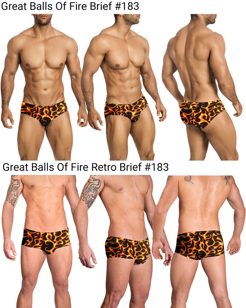 Great Balls of Fire Swimsuits for Men by Vuthy Sim in 7 Styles 183 image 4