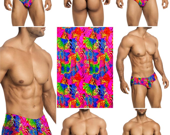 Ultra Bold Swimsuits in 7 Styles for Men by Vuthy Sim - 447