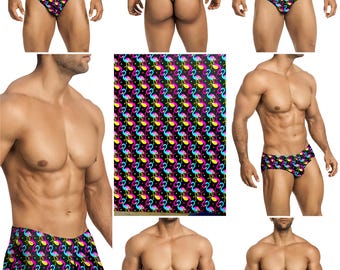 Flamingo Swimsuits in 7 Styles for Men by Vuthy Sim - 445
