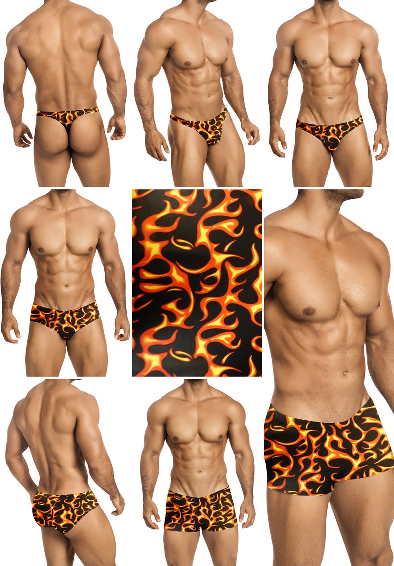 Great Balls of Fire Swimsuits for Men by Vuthy Sim in 7 Styles 183 image 1