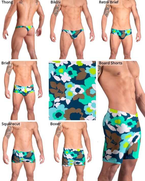 Colorful Art Abstract Brain Wallpaper Mens Swimming Shorts Fashion Swim Trunks Solid Board Beach Shorts Swimsuits for Men