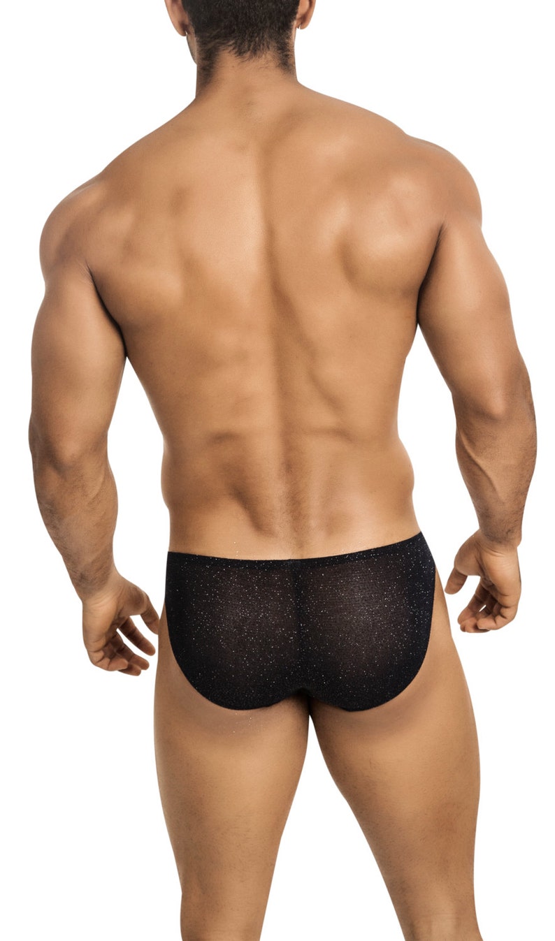 Studly Black Glitter Erotic Underwear In 5 Styles for Men by Vuthy Sim 455 image 3