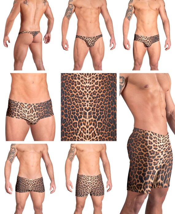 Slip de bain homme leopard Clearance