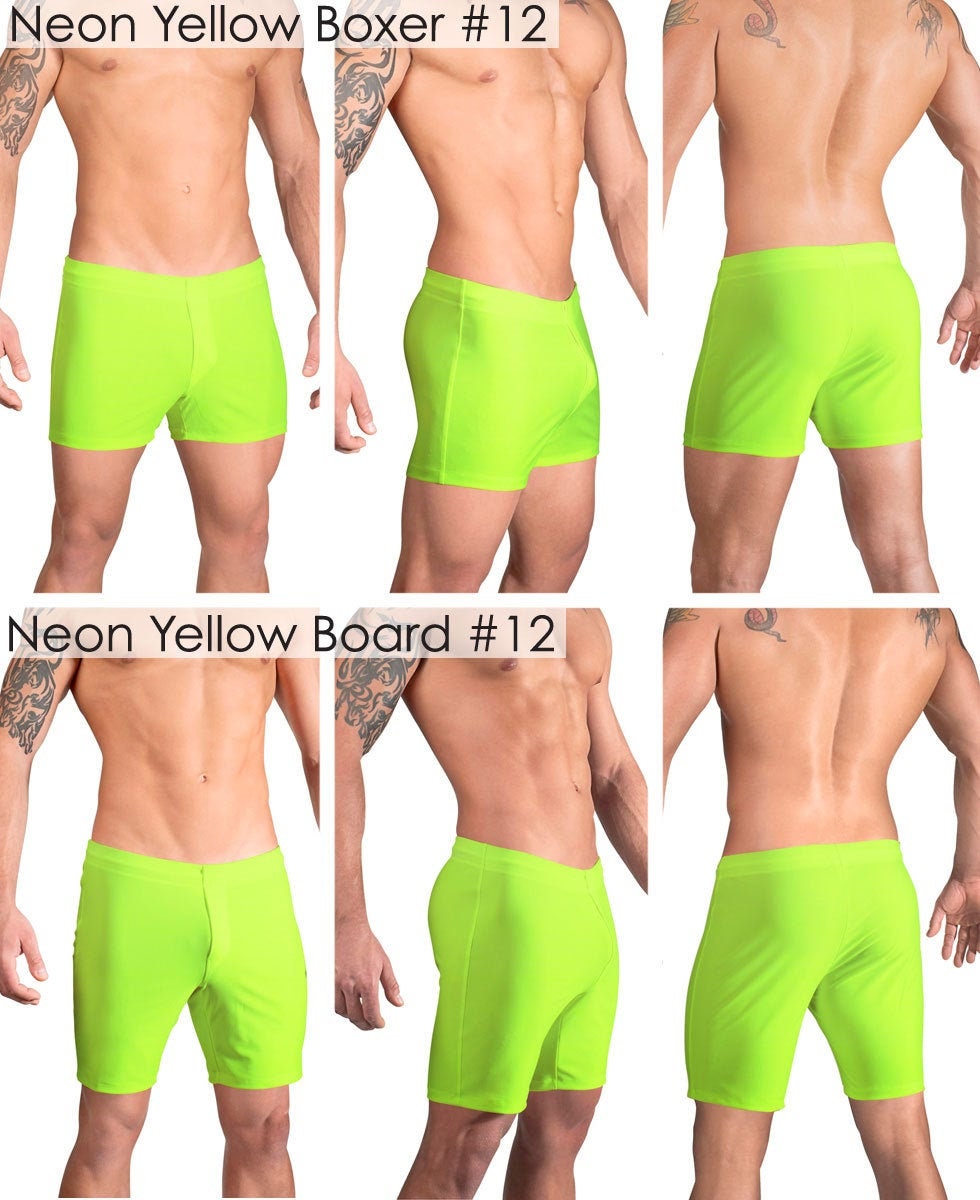 Neon Yellow Briefs