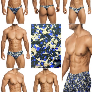 Royal Rorschach Vuthy Sim Mens Swimsuits in 7 Styles - 267