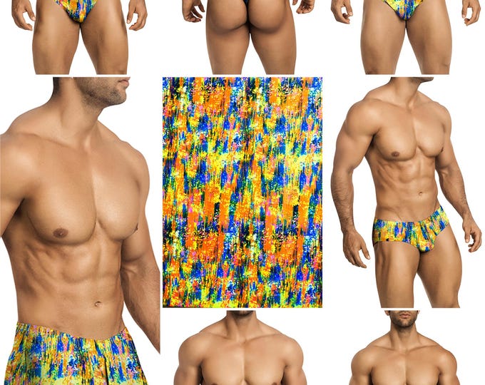 Hot Zone Swimsuits in 7 Styles for Men by Vuthy Sim - 450
