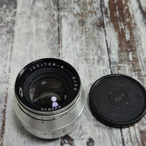 Sovjet JUPITER-8 KMZ-lens (50 mm/f2), M39-vatting