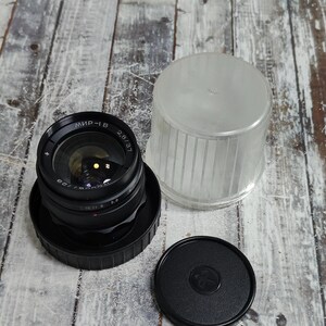 SOVIET Black Mir 1V Vintage Rare Lens wide angle 37 mm f2.8 for SLR M42