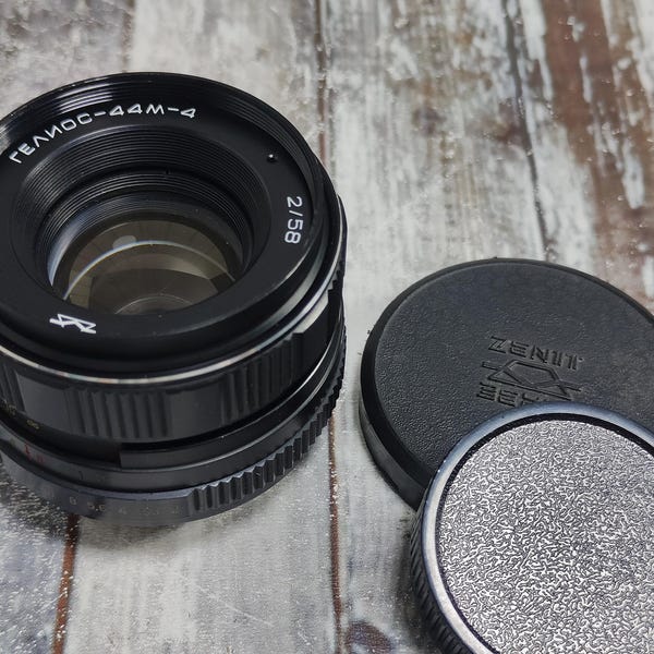 HELIOS-44M-4 objectief F2 58mm voor M42 ZENIT
