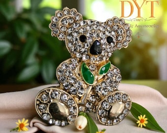 Koala Bear Brooch: Luxury Jewelry Gift