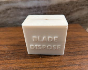Razor Blade Disposal Box
