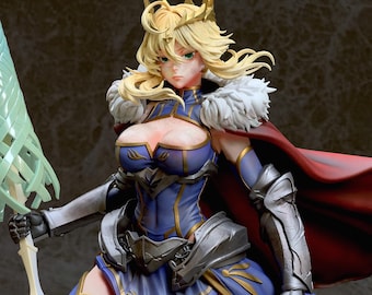 Artoria Lancer - Fate Grand Order - 3D STL File High Quality Model for Resin Printer Figure 3D Printing Anime Diorama