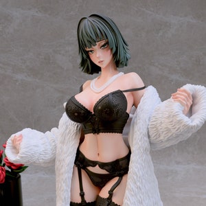 Fubuki Blizzard - One Punch Man - Plik 3D STL Wysokiej Jakości Model do Drukarki Żywicznej Rysunek 3D Druk Anime Diorama