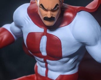 Omni-Man - Invincible - Archivo 3D STL Modelo de alta calidad para impresora de resina Figura Impresión 3D Anime Diorama