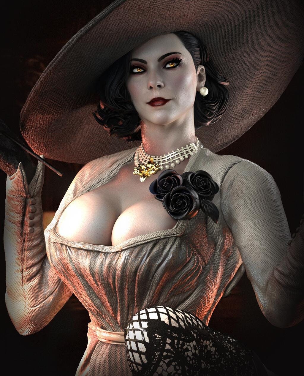 Lady Dimitrescu Cosplay Plus Size - Etsy Singapore