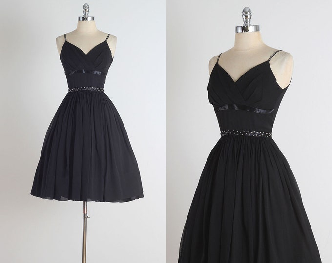 Odette . Vintage 1950s Dress . Vintage Cocktail Dress . 4947 - Etsy