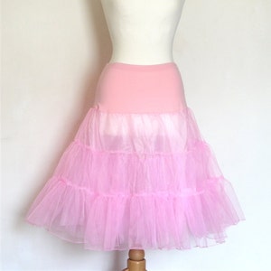 Pale Pink Prom Petticoat - Double Layer Full Fifties Style - Underskirt - Prom - Full Petticoat - Bridesmaid