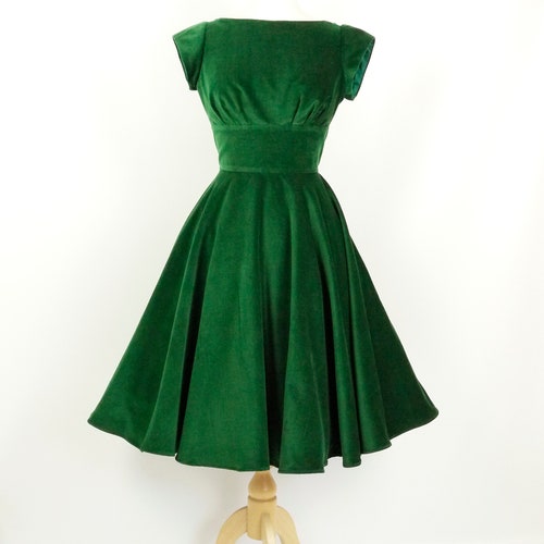 slim fit dress slacks cove cap sleeve dress / emerald green