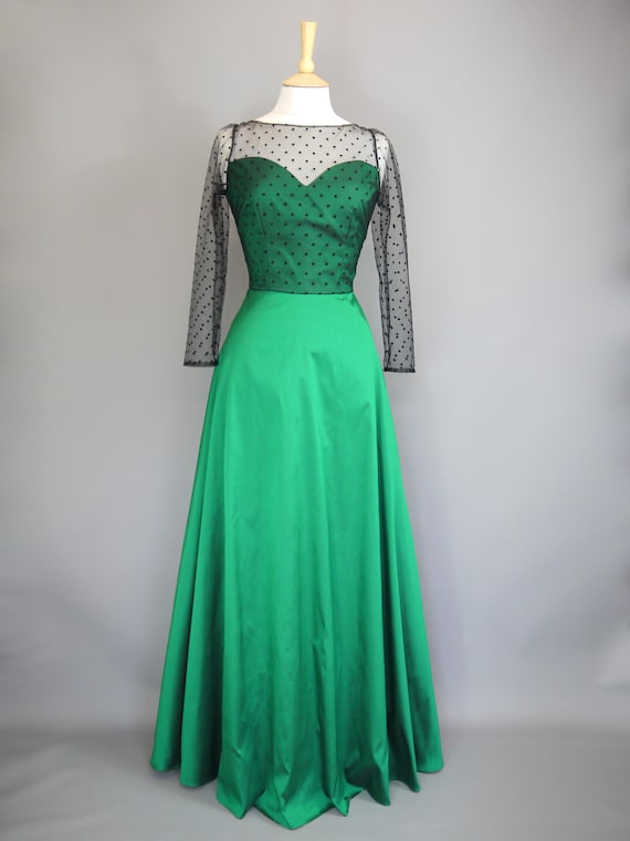 slim fit dress slacks Manhattan Slip Formal Dress Emerald