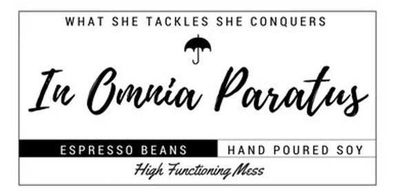 Candles Rory Gilmore Gift Lorelei Gilmore In Omnia Paratus Candle Birthday Gift Friend Gift Moving Gift Stars Hollow Graduation Gift Container Candles Home Living Mip Com Gt