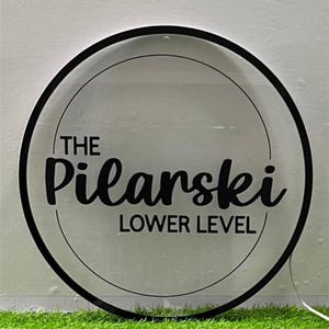 Personalized Office Wall Logo Sign, Acrylic Salon Backlit Sign, Business Logo Signs, Wall and Door Office Sign, Wall LED Beauty logo sign image 7