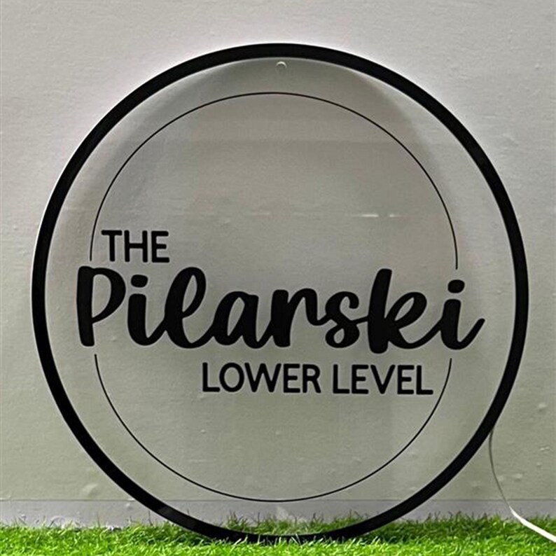 Personalized Office Wall Logo Sign, Acrylic Salon Backlit Sign, Business Logo Signs, Wall and Door Office Sign, Wall LED Beauty logo sign image 7