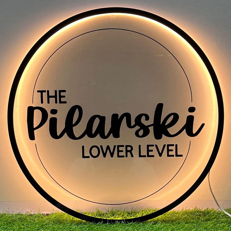 Personalized Office Wall Logo Sign, Acrylic Salon Backlit Sign, Business Logo Signs, Wall and Door Office Sign, Wall LED Beauty logo sign image 8