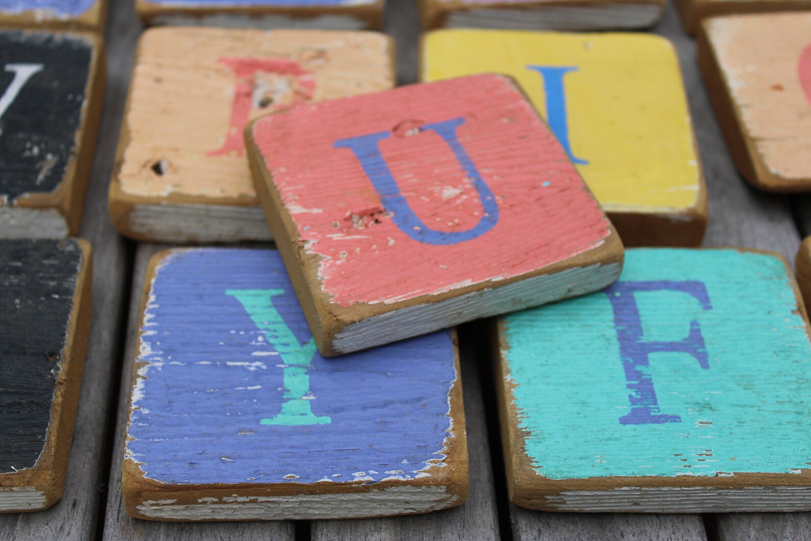 Wood Art Letters Letter art Initial Art Monogram Initial Etsy