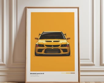 Plakat z motywem samochodu JDM, męska dekoracja ścienna do mieszkania. Pomysł na nadruk z japońskim samochodem JDM Legends na ścianę do biura (do pobrania w wersji cyfrowej).