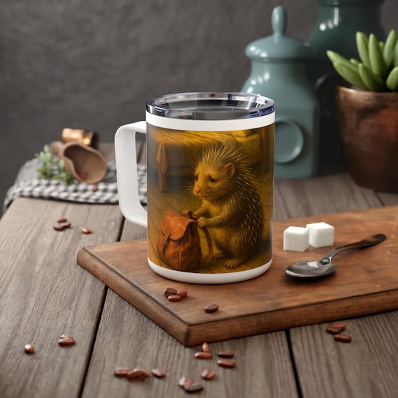 Porcupine Insulated Coffee Mug, Adventure Ready, 10oz