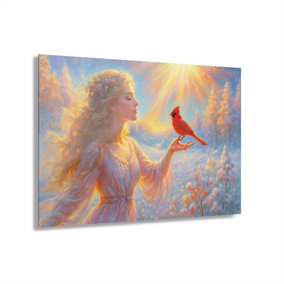 Signs Everywhere Wall Art with French Cleat, Dreamy Landscape Print, Home Decor, Nature Artwork, Gift for Art Lovers, Elegant Decor