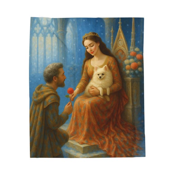 It's Good to Be Queen -- Soft Plush Cuddle Blanket, Warm Bedding Decor