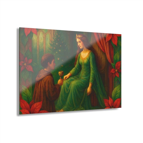 Acrylic Prints - A Moment of Enchantment, Wall Art, Home Decor, French Cleat Hanging, Gift for Art Lover, Unique Wall Decoration