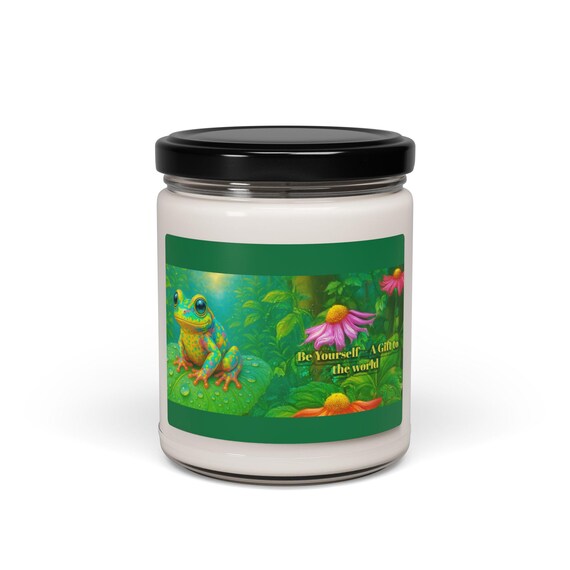 Inspirational Soy Candle: Be Yourself - Natural Home Fragrance